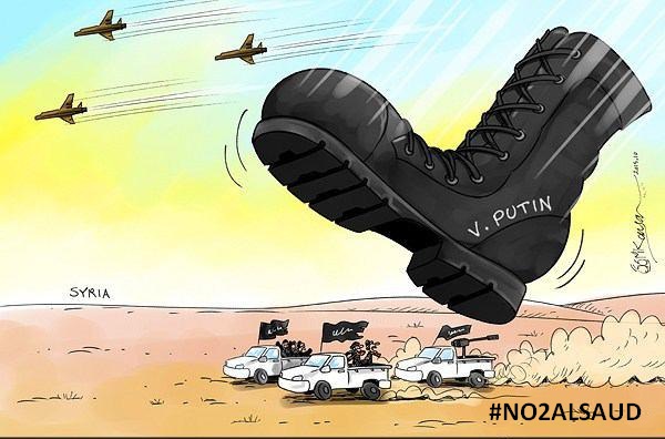 بوتين يسحق الإرهابيين في سوريا