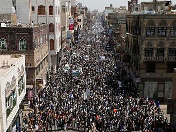 Yemenis Rally Against Saudi-Led Aggression 