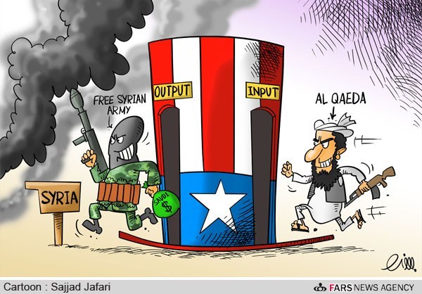 US Arms Terrorists in Syria