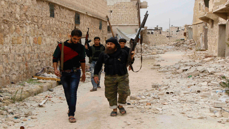 عناصر من جبهة النصرة في حلب 
