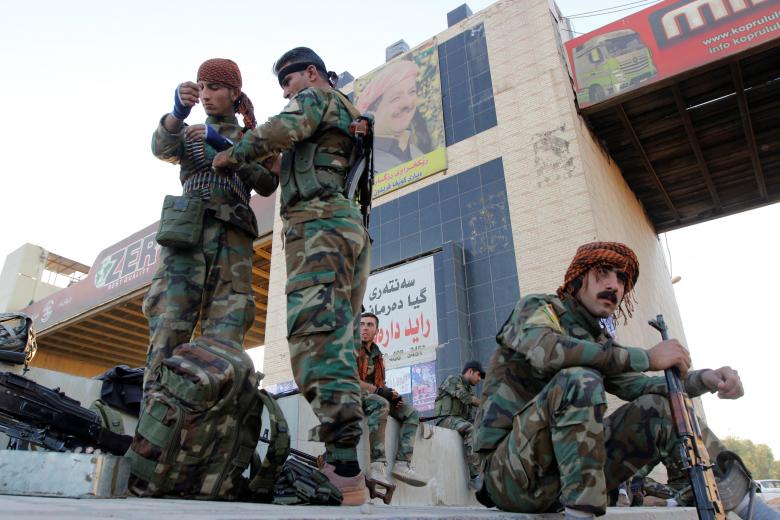 قوات بارزاني تنسحب الى حدود إقليم كردستان العراق