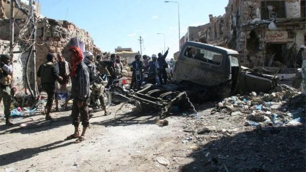 دمرت مناطق واسعة من اليمن بسبب الغارات السعوديّة