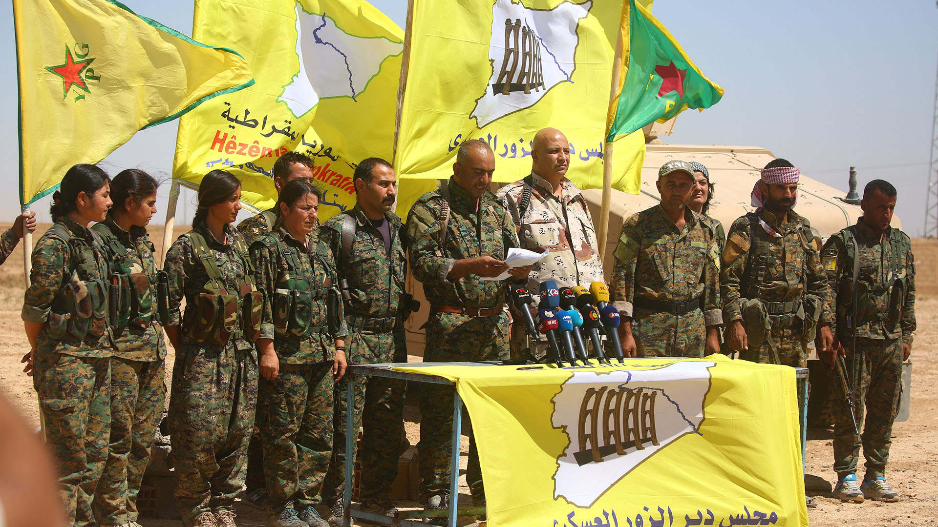 قوات سوريا الديمقراطية الكردية تطمح الى الحصول على حكم ذاتي