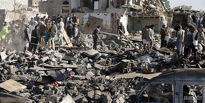 سعودی جارحیت سیکڑوں بےگناہ یمنی باشندے شھید و زخمی