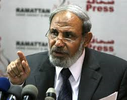 محمود الزهار يحذر من الإعتداء علي حركة حماس:  الرصاص سيبقي موجهاً إلي صدور الأعداء