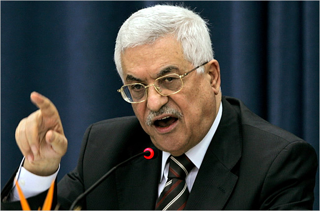 مسؤولون صهاینة : عباس اعلن الحرب علی اسرائیل