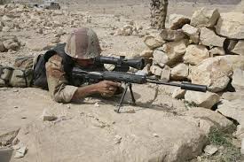 Yemeni  Forces Sniper Unit Kills 8 Saudi Troops
