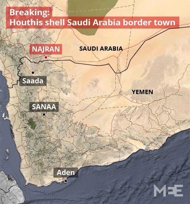 Yemeni Tribesmen Shell Saudi Najran