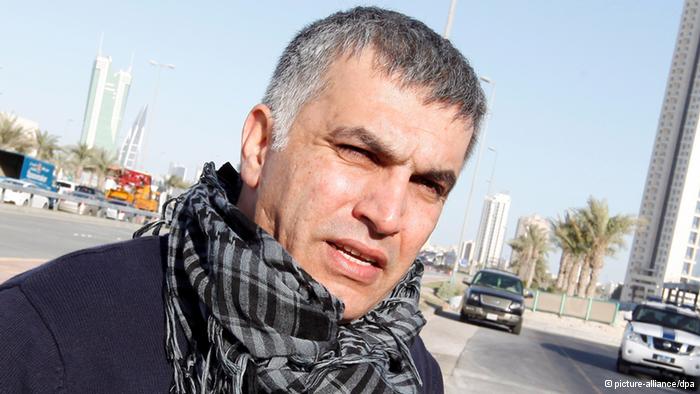 السلطات البحرينية تمدد حبس الناشط الحقوقي نبيل رجب 
