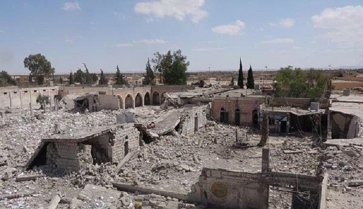 داعش يفجر سجن تدمر وسط سوريا