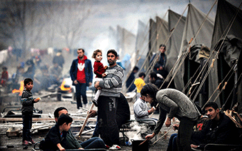 الأمم المتحدة: 38 مليون لاجئ خلال 2014 والسوريون هم النسبة الأكبر