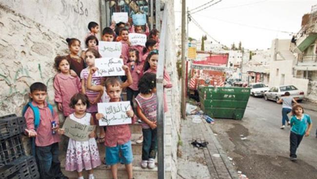 84% of Palestinian Children live in poverty in East Al-Quds: Human Rights Group