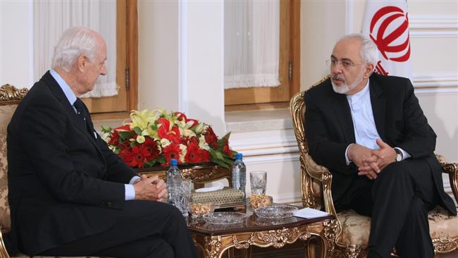 UN, Iran Reiterate Political Solution to Syria Crisis
