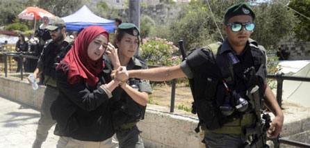 Israeli Regime Forces Abduct Palestinians Women in Al Aqsa Mosque