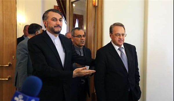 بوغدانوف: لاحل لمشاكل المنطقة من دون طهران