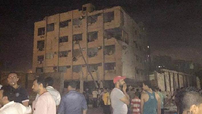 تنظيم داعش يتنبى تفجير مبنى الأمن المصري