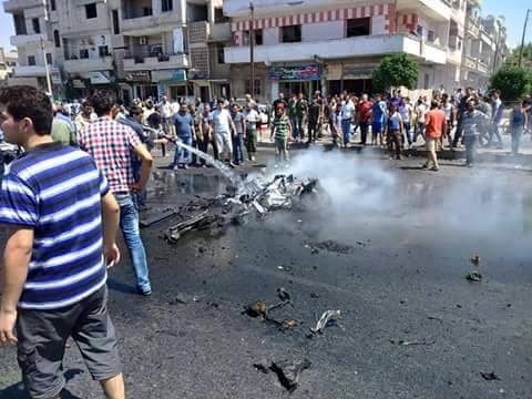 أكثر من 20 ضحية في تفجير ارهابي بمدينة حمص السورية