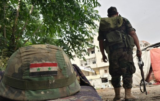 الجيش السوري يضيق الخناق على ارهابيي علوش في محور حرستا- ضاحية الأسد