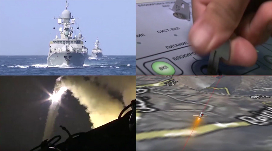 Russia Hits ISIS Terrorists in Syria with Missiles Fired from Caspian Sea