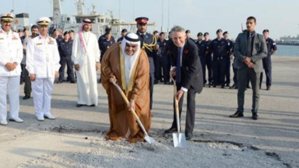 ساخت پایگاه نظامی دائمی بریتانیا در بحرین
