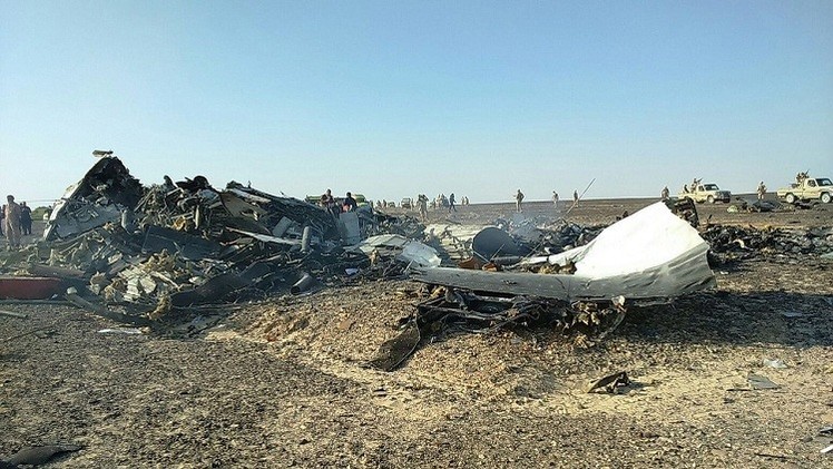 تفاصيل جديدة تكشف عن أسباب سقوط الطائرة الروسية فوق سيناء