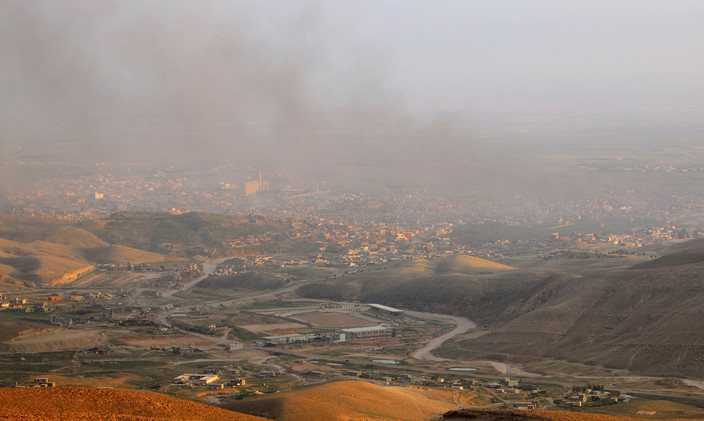 البارزاني: القوات الايزيدية والكردية حررت بلدة سنجار بالكامل