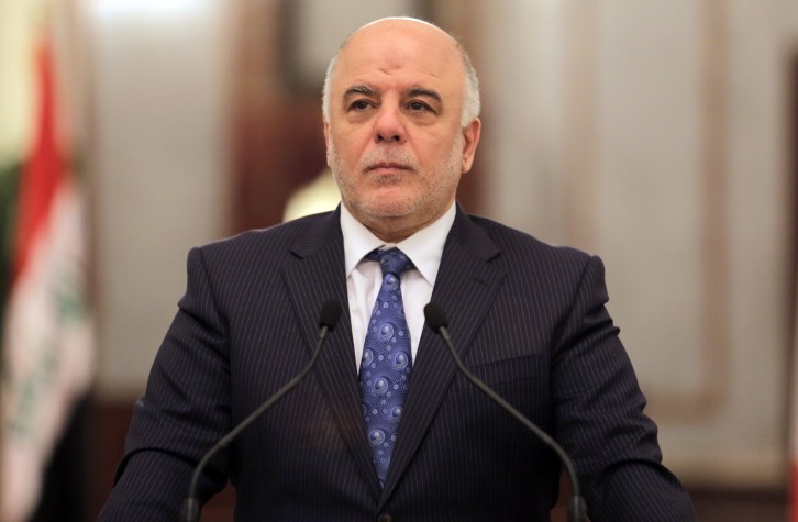 العبادي: العراق يصد خطر داعش نيابة عن الدول الخليجية والمنطقة