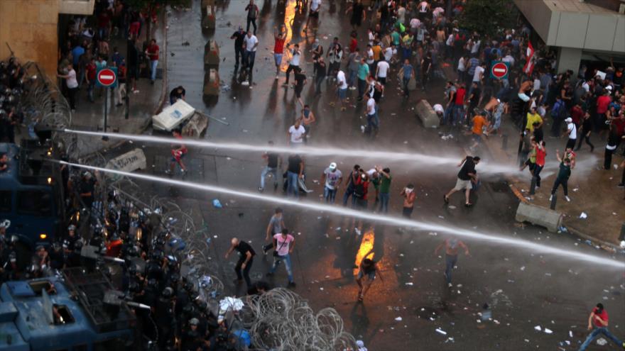 Aplazadas protestas en Beirut por muerte de un manifestante