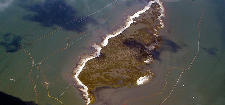 Derrame de BP desaparece por completo una Isla
