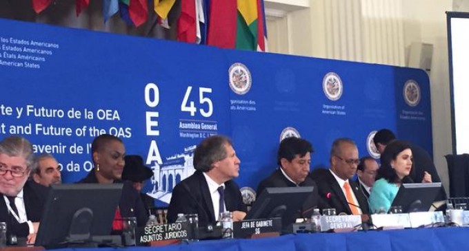 OEA pide respeto a la constitución y el marco democrático en Honduras