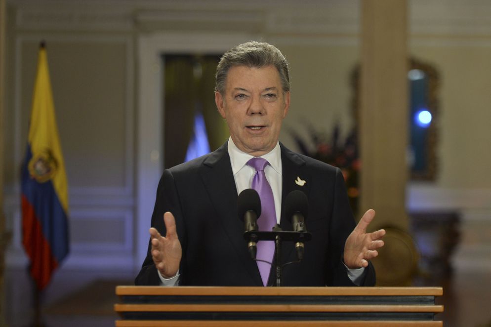Santos: Estamos discutiendo un cese el fuego bilateral con las FARC