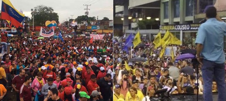 La misma estrategia de la oposición en cada elección que se celebra en Venezuela