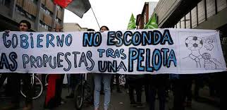 Nueva marcha estudiantil en Chile 