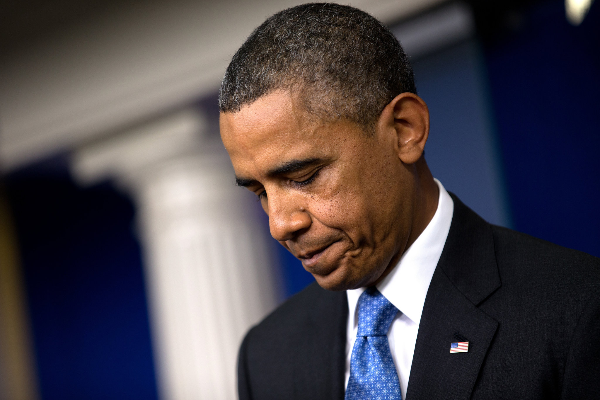 أوباما يقر بعدم امتلاكه استراتيجية متكاملة لمساعدة العراق بوجه تنظيم داعش الارهابي