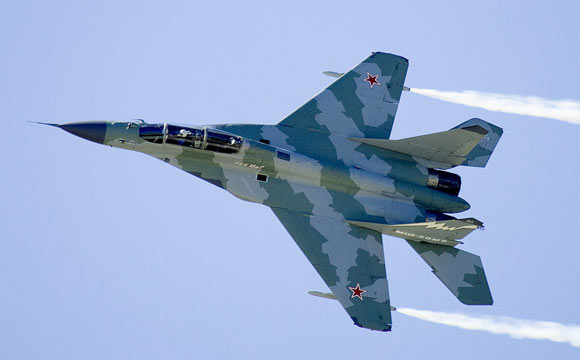 Rusia entrega seis aviones de combate MIG-31 a Siria