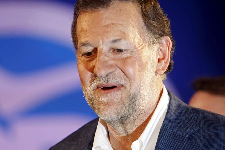 Mariano Rajoy sufre una agresión en un paseo electoral