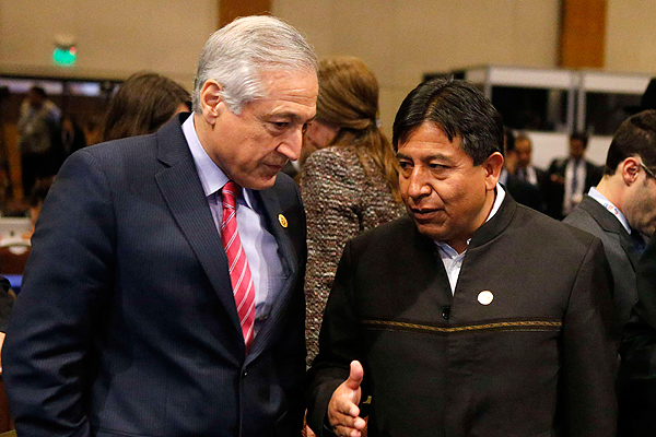 Bolivia: Con Chile hay un tema pendiente serio: la demanda marítima