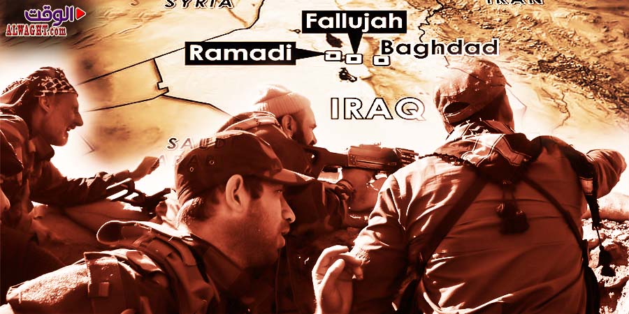نيروهای نظامی امريكا در عراق مانع عمليات  نيروهای حشدالشعبی در فلوجه شده‌اند