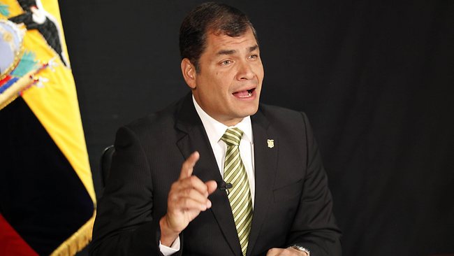 Correa advierte de una conspiración en marcha de la oposición ecuatoriana