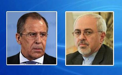 ایران اور روس کے وزرائے خارجہ کی ٹیلی فونی گفتگو 