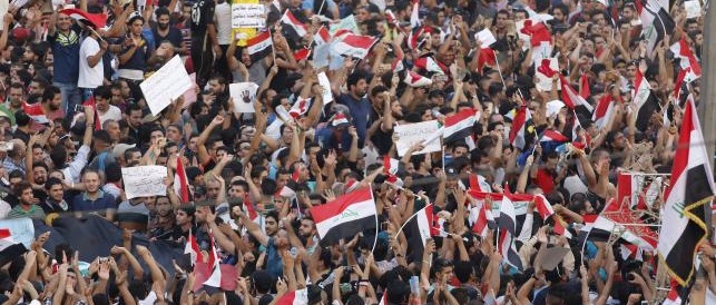 Se montan intrigas en las manifestaciones anticorrupción en Irak 