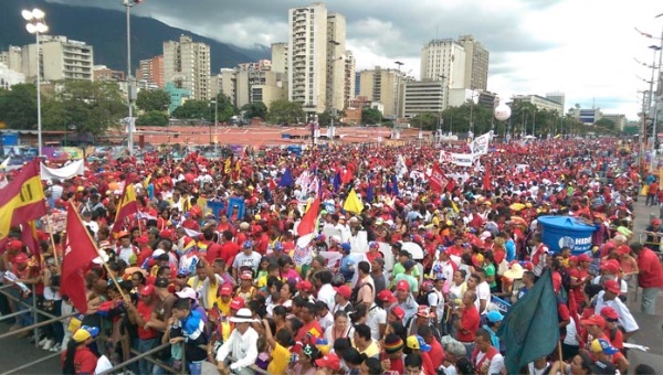 Cierre de campaña electoral de los partidos venezolanos de cara a parlamentarias