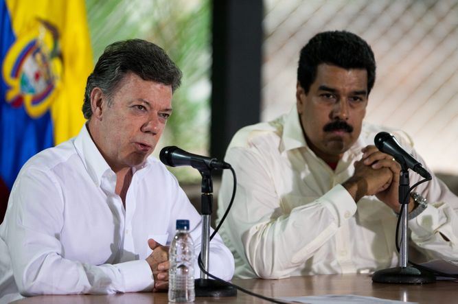 21 de septiembre, reunión de Maduro y Santos