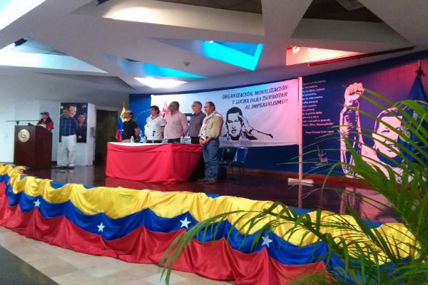 Primera convención internacional contra el imperialismo en Venezuela