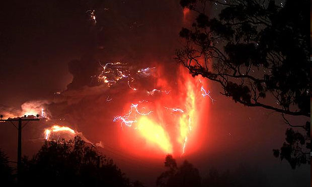 En Chile, volcán Calbuco entró en una nueva fase de inestabilidad 