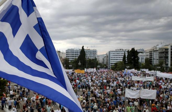 Atenas, escenario de protestas contra la austeridad 