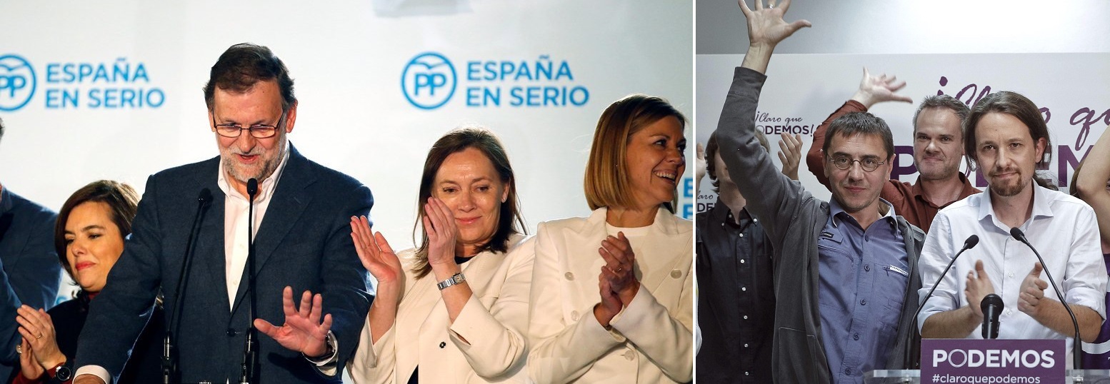  PP gana pero sin mayoría y Podemos se dispara