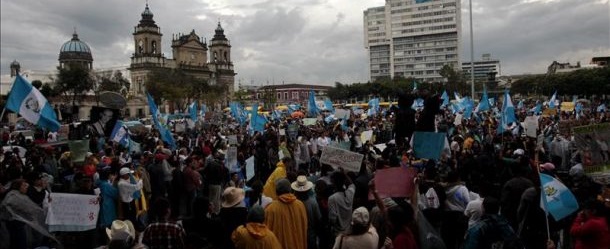 La voluntad del pueblo contra la corrupción gubernamental en Guatemala