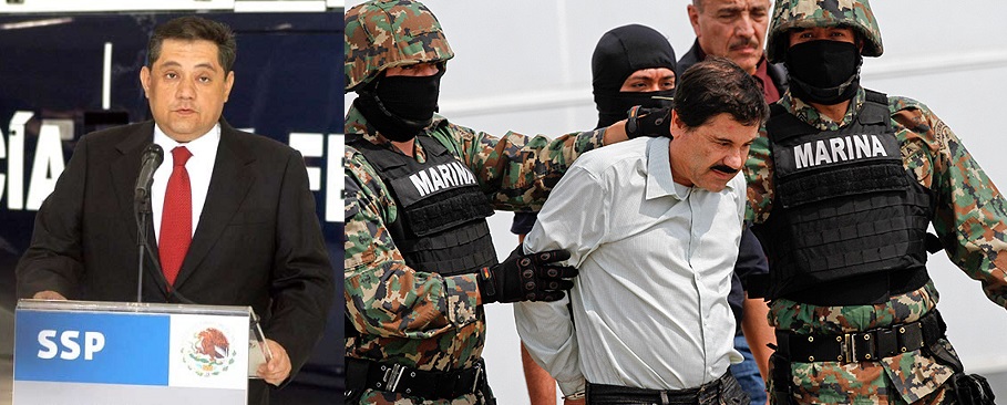Destituyen al jefe de inteligencia mexicana por fuga de El Chapo 