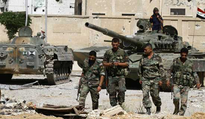 الجيش السوري يصد هجوما عنيفا للمسلحين في خان طومان و يكبدهم المزيد من الخسائر